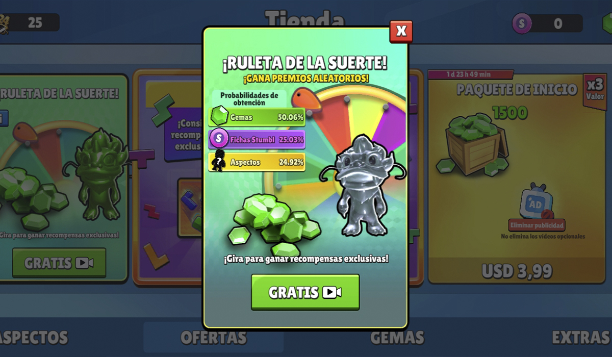 Ruleta diaria
